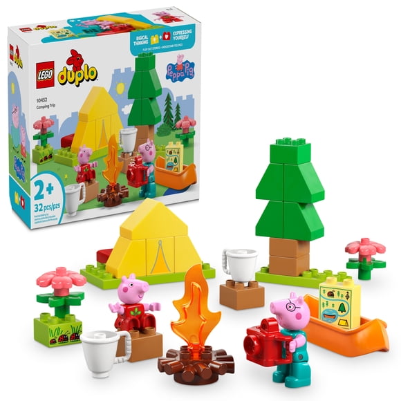 LEGO DUPLO Peppa Pig Le voyage en camping 10452 Ensemble de construction (32 pièces)