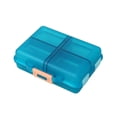 thumbnail image 2 of Vitamin Organizer 8 Compartments Pill Box | Portable Travel Medicine Case | Small Unique Shape Storage Container for Vitamins, Supplements, Pills | Waterproof Daily Organizer for Home,, 2 of 7