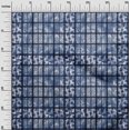 thumbnail image 3 of oneOone Polyester Spandex Medium Blue Fabric Houndstooth Craft Projects Decor Fabric Printed By The Yard 56 Inch Wide, 3 of 4