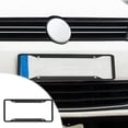 thumbnail image 5 of License Plate Frame Stainless Steel, ZZkhGO Durable Rustproof Car License Plate Holder, Easy Install Mounts Front Rear with Screws for Men Women Gift, Black, 5 of 5