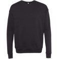 thumbnail image 2 of Bella Canvas Men`s Drop Shoulder Fleece, L, DTG Black, 2 of 3