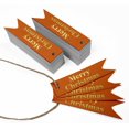 thumbnail image 3 of Inkdotpot Real Gold Foil Merry Christmas Tags Favor Hang Paper Tags 100 Pieces, 3 of 6