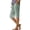 Green, variant on Thigh Society Shorts for Women White Linen Bermuda Shorts Womens Casual Loose Summer Cotton Linen Beach Shorts with Pockets White XXL