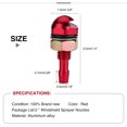 thumbnail image 3 of Red, Blue, Silver Optional Windshield Sprayer, Washer Nozzle, Durable For Car Repair Shop For Car, 3 of 8