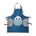 thumbnail image 1 of pitrice Tablier Dessin Animé Tablier Imperméable Ajustable Imprimé Animal Bavoir de Cuisine avec Poche, Type 4, 1 of 7