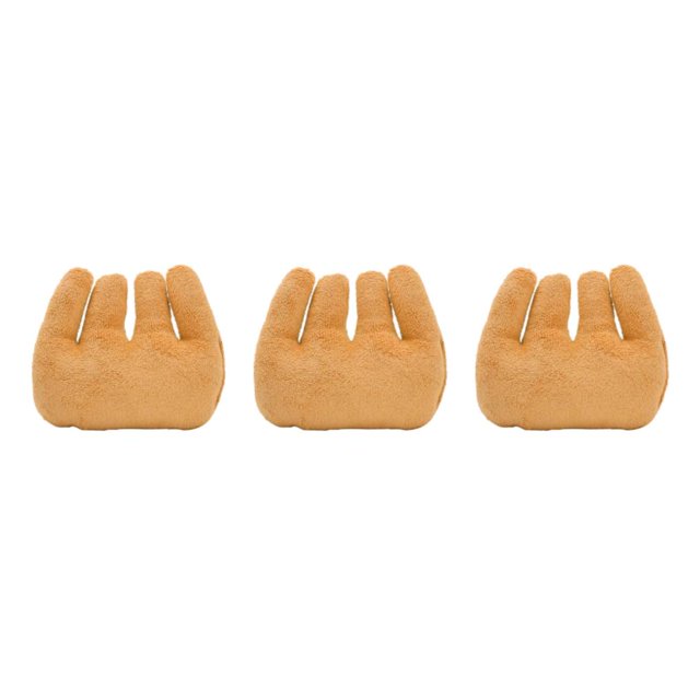 Transemion Outil de Prévention des Contractures de la Main Réglable pour Patients et Convivial Camel 10x10cm 3Set