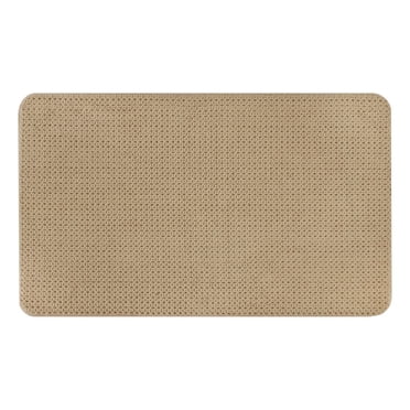 Tapis de bain en mousse à mémoire de forme en coton doux Signature Better Homes & Gardens,biscuit aux amandes , 20" x 34"