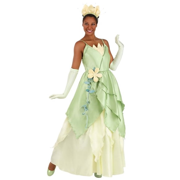 Adult Disney Princess and the Frog Tiana Costume | Disney Costumes