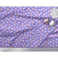 thumbnail image 3 of Soimoi Tissu en Rayonne Feuilles & Roses Imprimé Floral 1 Yard 56 Pouces de Large, 3 of 3