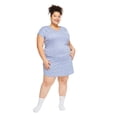 thumbnail image 2 of George Plus Women's V-Neckline Night Shirt, 2 of 6