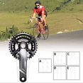 thumbnail image 2 of Bicycle Crank Protector Stickers Decals Mountain Bike Adhesive TPH Film, 2 of 6