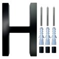 thumbnail image 2 of House Letters for Outside House Numbers and Letters for Outside Modern Floating Acrylic Decorative House Letters with Nail Kit Easy To Install Door Address Letters for Home Garden Office Apartment, 2 of 3