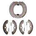 thumbnail image 2 of Brake Shoe With Spring, Strong Aluminum Quiet High Power Brake Shoes Set  For ATV Replacement For TRX300FW FOURTRAX 300 1988, 2 of 8