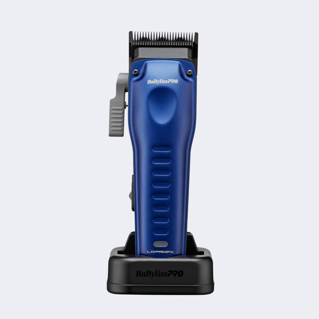 BaBylissPRO Tondeuse Haute Performance Compacte LO‑PROFX, Noir/Bleu, 1 Pk