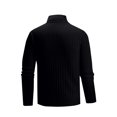 thumbnail image 4 of fatyb Chandail pour Hommes à Col Roulé Décontracté Tricoté Extensible à Manches Longues Hauts Chauds d'Automne Hiver pour Hommes, 4 of 5