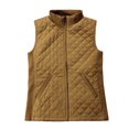 thumbnail image 1 of Bienzoe Gilet Sans Manches Matelassé Décontracté pour Femme, Léger, Côtelé Extensible, Camel, m, 1 of 6