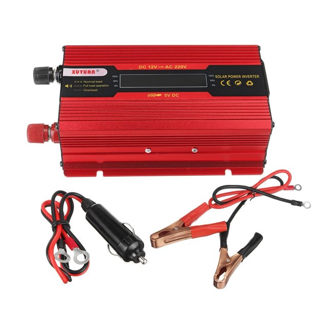 4000W Solar Power System Inverter Kit 300W Solar Panel Battery Charger Complete Controller Home Grid Camp Phone ,Easy to Install