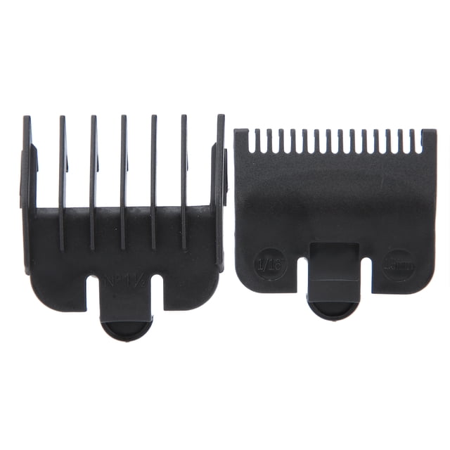 Hair Clipper Guide Combs, Humanized Design Easily Position Complete Accessories Clipper Guards Cutting Guides For Barber Shop Red/Green,Black