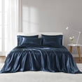 thumbnail image 1 of Ensemble de draps en satin Madison Park Essentials, 1 of 9