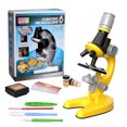 thumbnail image 1 of Microscope Science Kit 100X/400X/1200X Magnification Scientific Microscope with Slide Educational STEM Gift for Students and Beginners, 1 of 8
