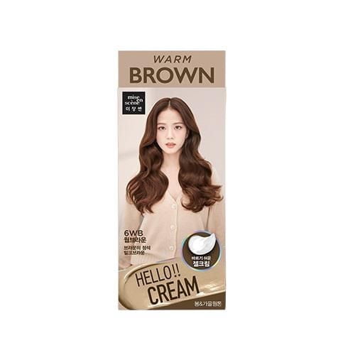 Mise-en-scène Hello Cream Color (6WB-Warm Brown)
