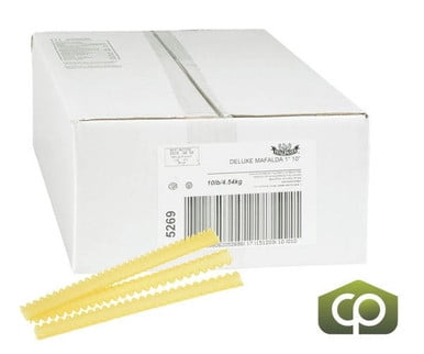 Italpasta Limit Pasta Mafalda 10 in. 10 LBS