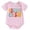 Pink, variant on YDFCWXW Baby Girl Boy Romper Cousin Printed Cousin Bodysuit Toddler Big Cousin Summer Shirt Tops (Beige, 3-6 Months)