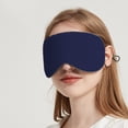 thumbnail image 2 of FSTDelivery Satin Both Sides Sleep Eye Mask - 1Pcs Silk Like Sleeping Masks Warm And Cool Double-Sided Available Blindfold Eye Mask Lightweight Night Eyeshade, Christmas Birthday Gifts for Women, 2 of 8