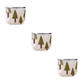 thumbnail image 4 of serony Mini Portefeuille pour Femmes à Motif de Dessin Animé Porte-Argent Sacs Porte-Clés Porte-Cartes Portefeuille à Fermeture Éclair Porte-Monnaie Carré Bleu Ensemble de 3, 4 of 6