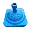 thumbnail image 1 of koolsoo Parasol Stand Sturdy Parasol Attachment Umbrella Base for Patio Lawn Outdoor Blue, 1 of 9