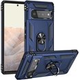 thumbnail image 1 of [PST] Google Pixel 6 Pro (6.71 Pouces) 2021 Étui Anneau Rotatif avec Béquille, Protection contre les Chutes Robuste Hybride Étui Rigide pour Téléphone avec Support Anneau, 1 of 3