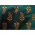 thumbnail image 4 of oneOone Cotton Silk Fabric Leaves & Paisley Block Print Sewing Fabric BTY 42 Inch Wide, 4 of 4