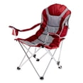 thumbnail image 4 of Picnic Time Reclining Camp Chair - Red (University of Arkansas) Digital Print, 4 of 4