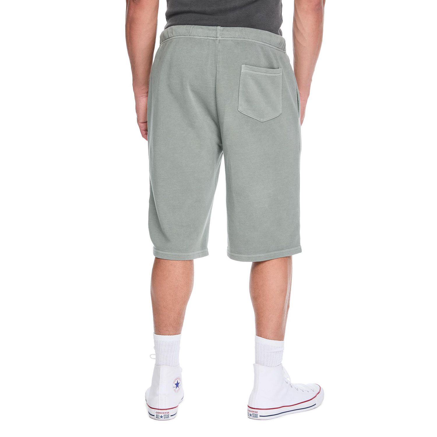 Short long de jogging délavé No Boundaries pour hommes