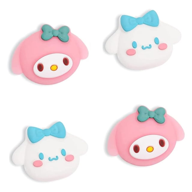 4 PCS Thumb Grips Caps for Switch/Switch Lite/Switch OLED, Analog Stick Button Cover, Cute Joystick Caps for Joycons Controller