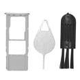 thumbnail image 1 of SIM Card Tray, Perfect Fit SIM Card Slot Tray Holder Replacement Plastic  For Mobile Phones Silver, 1 of 8