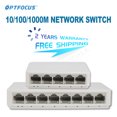 thumbnail image 2 of 5 8 Ports UTP RJ45 Gigabit Ethernet Switch 1000 Mbps Mini Network Switches VLAN Ethernet Splitter Lan Hub Switch 8Port 1000M EU PLUG, 2 of 6