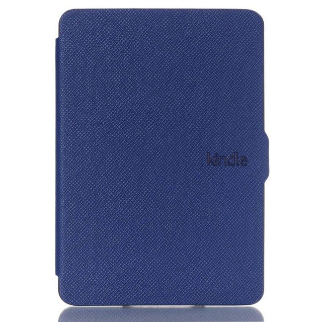 Étui de Veille Ultra Mince pour Kindle Kindle Paperwhite 1 2 3 4 6 Pouces, Couverture pour Kindle 11th Paperwhite 5 11th Tablette, Étui Réveil, navy Paperwhite 11th