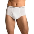 thumbnail image 3 of Hanes Mens White Briefs 7 Pack, 3XL, 3 of 4