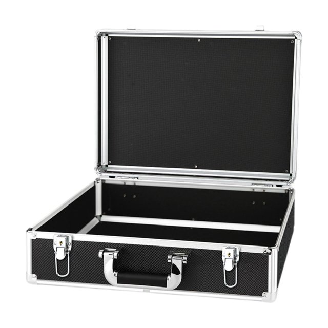 jinwen Aluminum Alloy Case Hard Shell Large Organizer for Outdoor Travel Microphone XL
