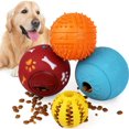 thumbnail image 1 of CHUANK Balle Distributrice de Friandises pour Chien 4 Pack Jouet Interactif Distributeur de Nourriture Casse-Tête Chiot, 1 of 8