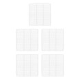 thumbnail image 2 of Transemion Portable Pet Playpen Panel Cage Fence Metal Guinea pig Wire White Dense Grid 5Set, 2 of 6