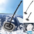 thumbnail image 1 of Brosse de Lavage de Voiture Extensible avec Poils Souples - Douce pour la Peinture, Tige Réglable pour Toit et Roues, 1 of 9