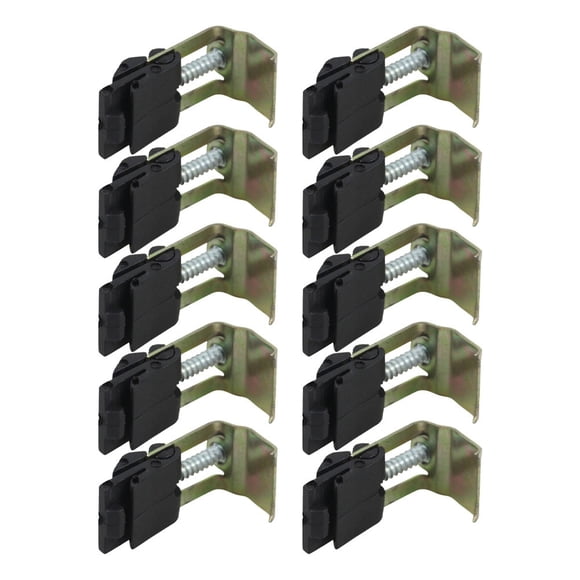 10pcs Undermount Sink Clips Mounting Brackets Repair for Kitchen Bathroom Shower