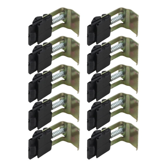 10pcs Undermount Sink Clips Mounting Brackets Repair for Kitchen Bathroom Shower