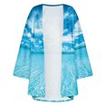 thumbnail image 4 of Nouveaux Hauts pour Femmes 2023 Mode Col Rond Manches Longues Grande Taille T-Shirt Automne Imprimé Blouse Ample Hauts Chemise Manches Longues pour Femmes, 4 of 5