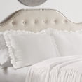 thumbnail image 4 of Lush Decor Ruffle Skirt Bedspread White 3Pc Set Full, 4 of 7