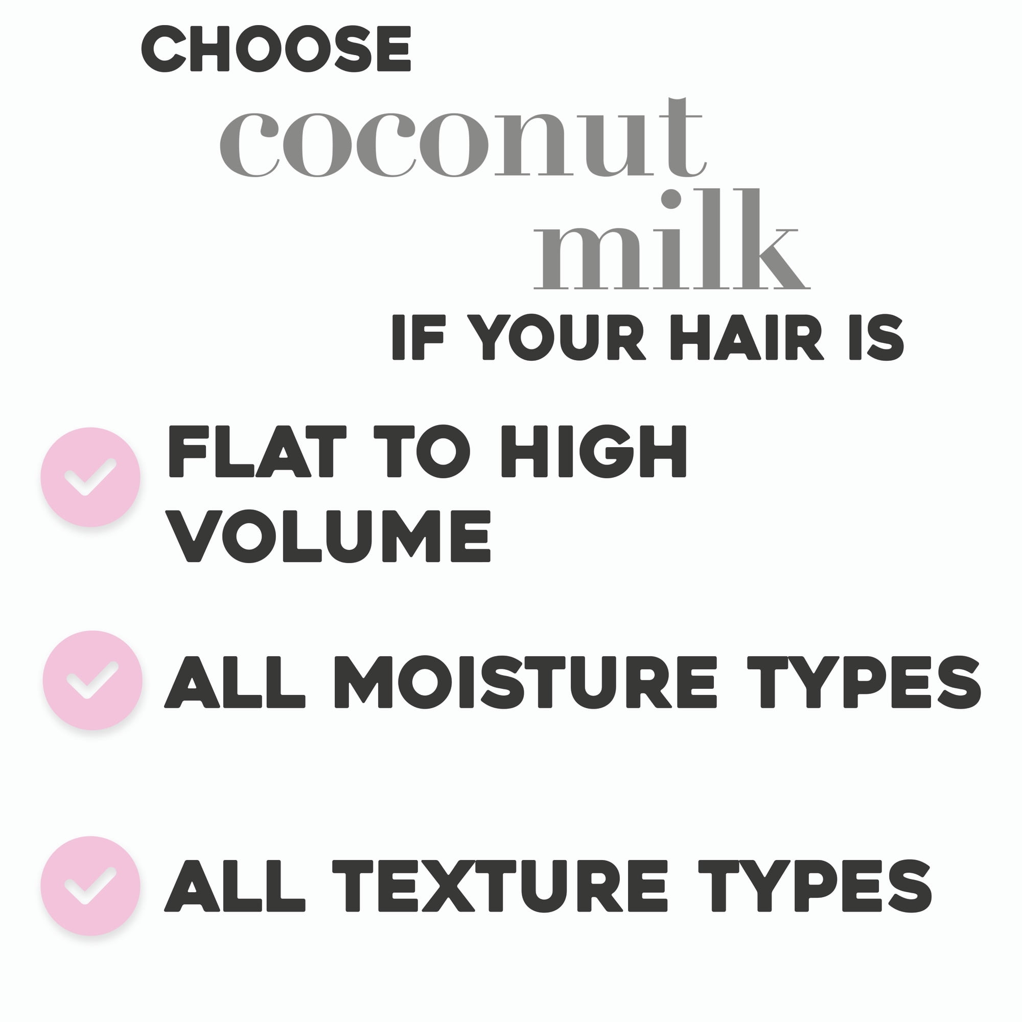 OGX Nourrissant + Lait de Coco Shampooing Hydratant, Shampooing Hydratant & Réparateur Hydrate pour des Cheveux Doux dès la Première Utilisation, Sans Parabènes, Surfactants Sans Sulfates
