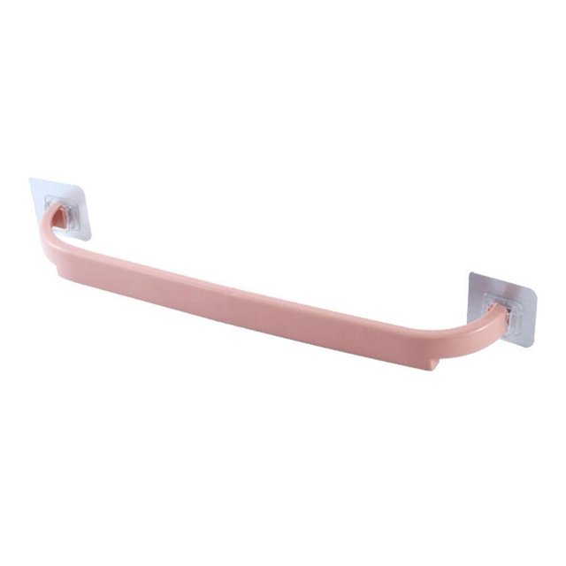 Adhesive Towel Rack Bathroom Towel Wall Mounted Hanger Holder Toilet P2V2