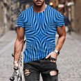 thumbnail image 5 of T-Shirt Printing Machine Mens Fashion Summer Neckline T-shirt 3D Printing Pattern Short Sleeve, 5 of 5